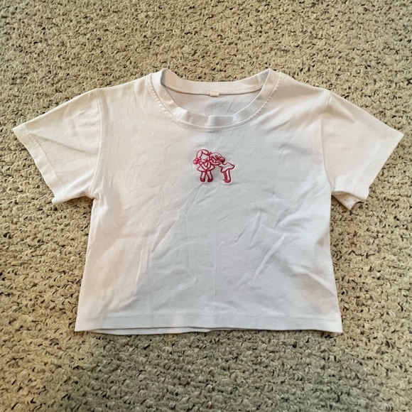 SHEIN Tops 3 For Shein Brandy Melville Whispering Girls Dupe Crop